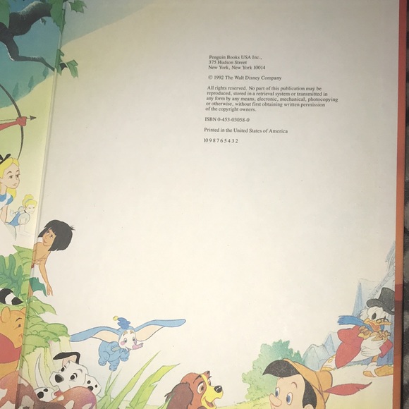 Disney’s Aladdin hardcover book 1992 - Picture 4 of 4